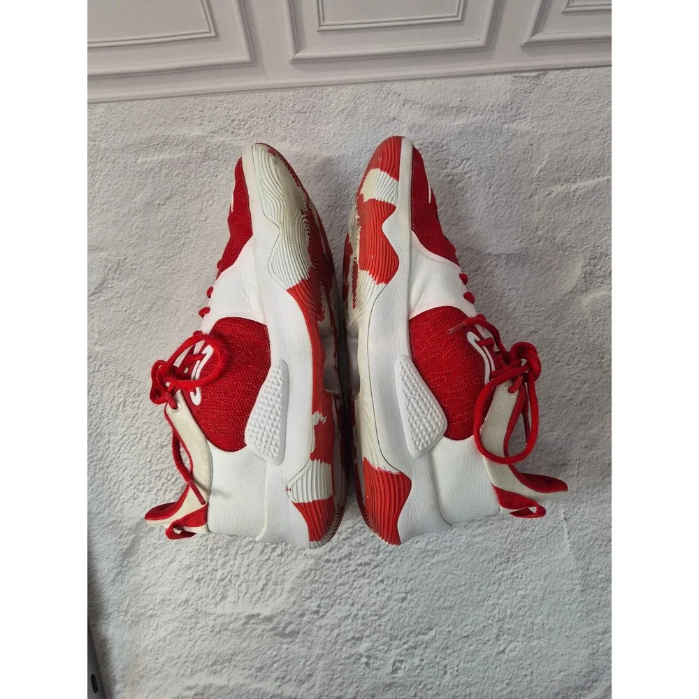 Nike PG 5 Team University Red White Basketball Shoes DA7758-600 Mens 8.5